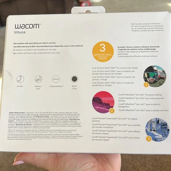 Wacom intuos creative pen tablet
